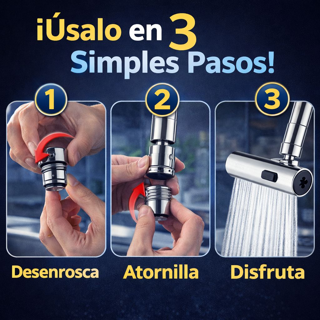 GRIFO INTELIGENTE PREMIUM PARA LAVAPLATOS - ENVIO GRATIS!